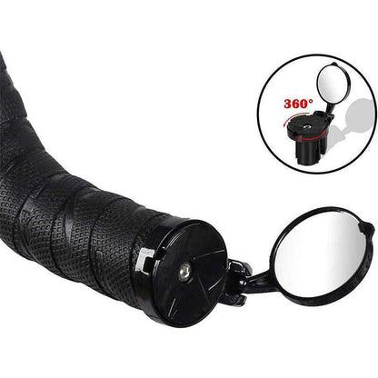 Miroir Rétroviseur pour Vélo Ajustable | Sécurité Optimale et Vue Dégagée
