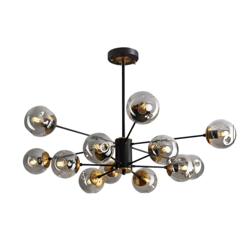 Lustre Scandinave en Cristal | Design Élégant et Contemporain