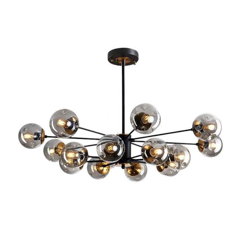 Lustre Scandinave en Cristal | Design Élégant et Contemporain