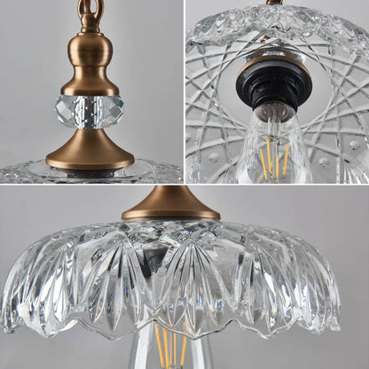 Lampe Suspendue en Verre | Charme Rétro et Élégance Moderne