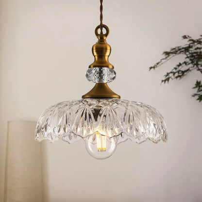 Lampe Suspendue en Verre | Charme Rétro et Élégance Moderne
