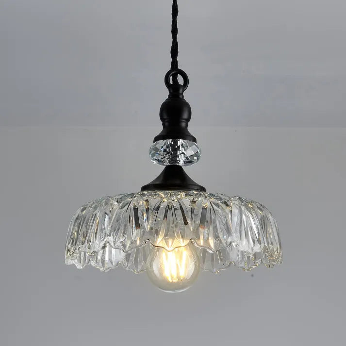 Lampe Suspendue en Verre | Charme Rétro et Élégance Moderne