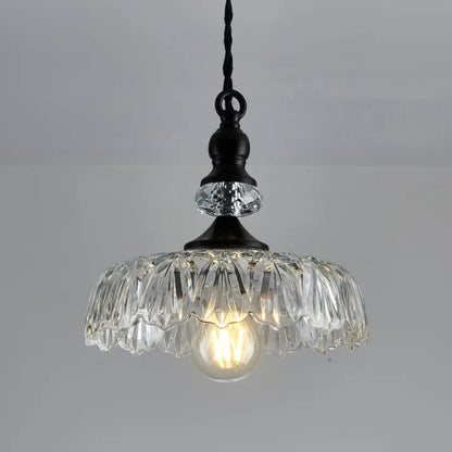 Lampe Suspendue en Verre | Charme Rétro et Élégance Moderne