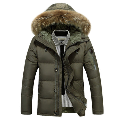 Manteau d'hiver pour Hommes | Isolation de Haute Qualité et Col en Fausse Fourrure