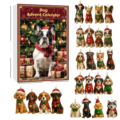 Calendrier de l'Avent pour Amateurs de Chiens | 24 Surprises Charmantes à Découvrir