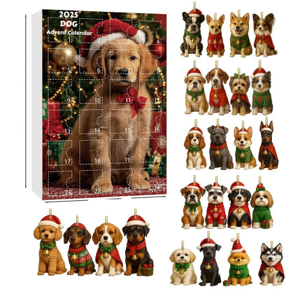 Calendrier de l'Avent pour Amateurs de Chiens | 24 Surprises Charmantes à Découvrir