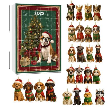 Calendrier de l'Avent pour Amoureux des Chiens | 24 Jours de Joie et Surprises