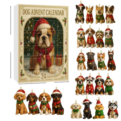 Calendrier de l'Avent pour Amateurs de Chiens | 24 Surprises Charmantes à Découvrir