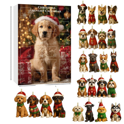 Calendrier de l'Avent pour Amateurs de Chiens | 24 Surprises Charmantes à Découvrir