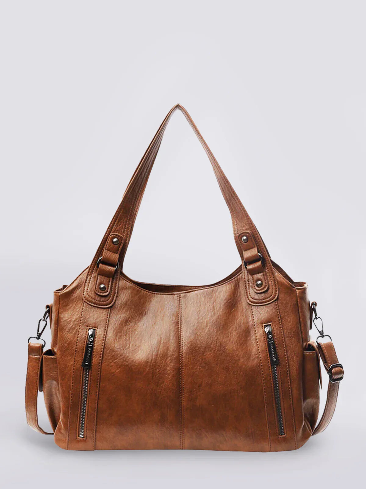 Sac à Bandoulière Cuir Vegan Noir | Élégant et Pratique pour Femmes