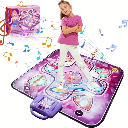 Tapis de Danse Interactif pour Filles | Amusement et Mouvement Sans Écran