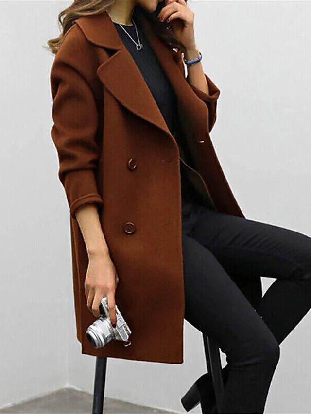 Manteau Trench Classique pour Femmes | Élégance et Confort Hivernal