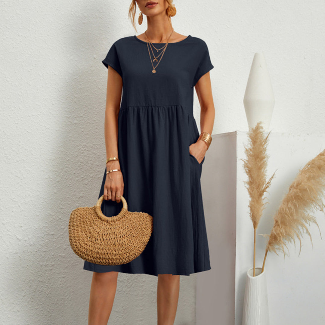 Robe d'Été Élégante pour Femmes | Polyester Écologique et Confort Optimal