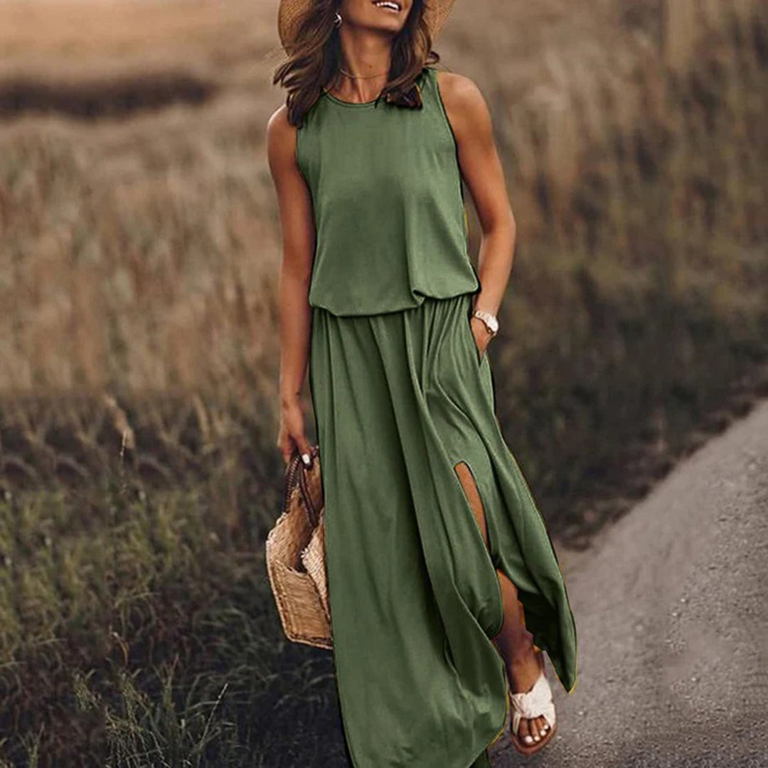 Robe d'été décontractée pour Femmes | Tissu Léger et Confortable