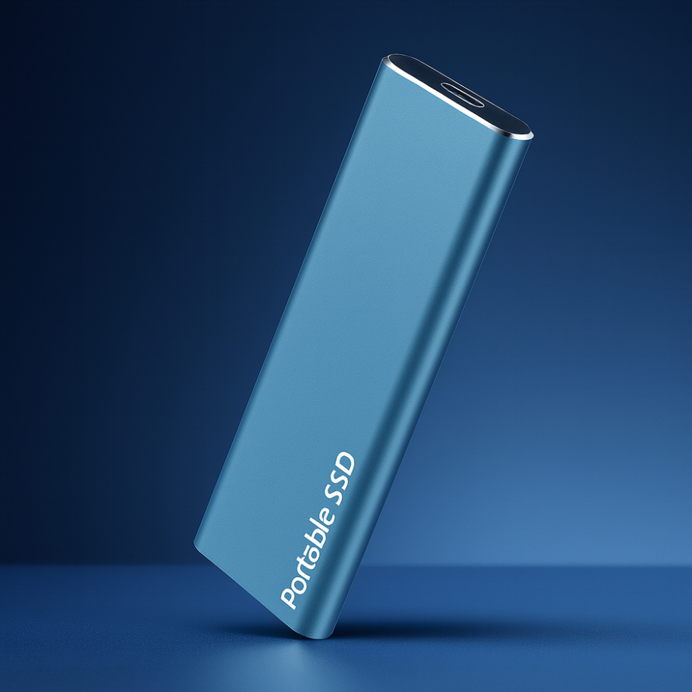 SSD Externe Portable Haute Vitesse | Design en Aluminium Compact et Durable