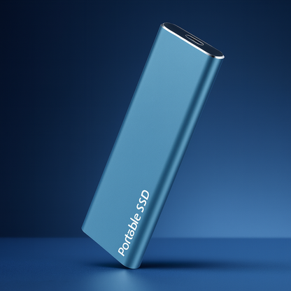 SSD Externe Portable Haute Vitesse | Design en Aluminium Compact et Durable