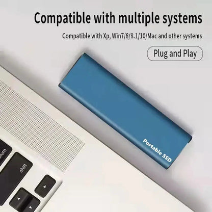 SSD Externe Portable Haute Vitesse | Design en Aluminium Compact et Durable