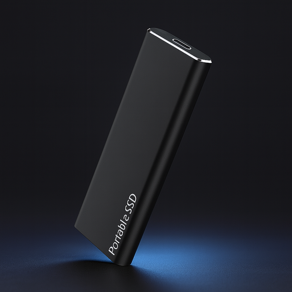 SSD Externe Portable Haute Vitesse | Design en Aluminium Compact et Durable
