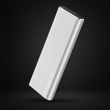 SSD Externe Portable Haute Vitesse | Design en Aluminium Compact et Durable