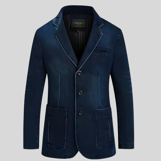Veste en Jean Vintage pour Hommes | Style Classique avec Détails Modernes
