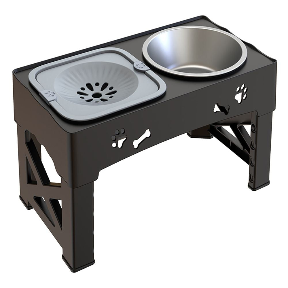 Bol pour Chien Surélevé Réglable | Design Stable et Alimentation Saine