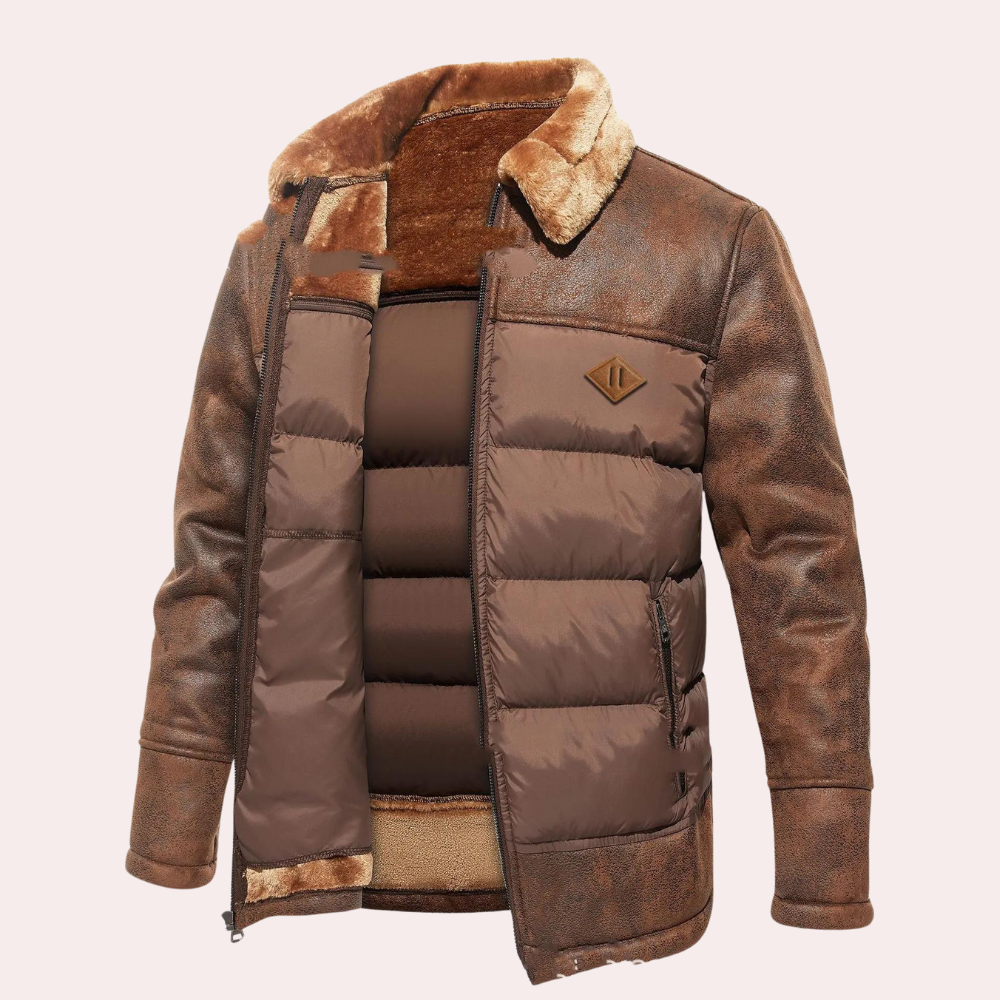 Veste Puffer Matelassée pour Hommes | Chaude, Légère et Pratique