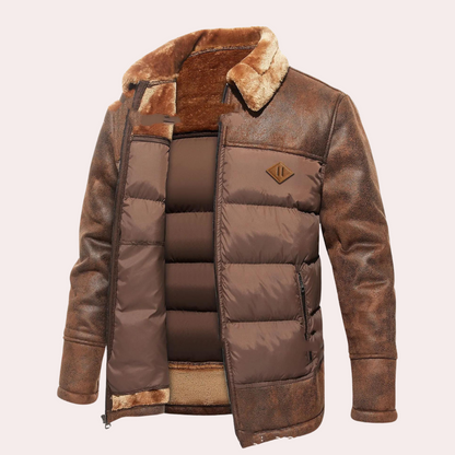 Veste Puffer Matelassée pour Hommes | Chaude, Légère et Pratique
