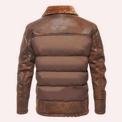 Veste Puffer Matelassée pour Hommes | Chaude, Légère et Pratique