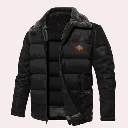 Veste Puffer Matelassée pour Hommes | Chaude, Légère et Pratique