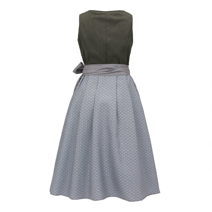 Robe Dirndl Traditionnelle avec Tablier | Élégante Tenue pour Oktoberfest
