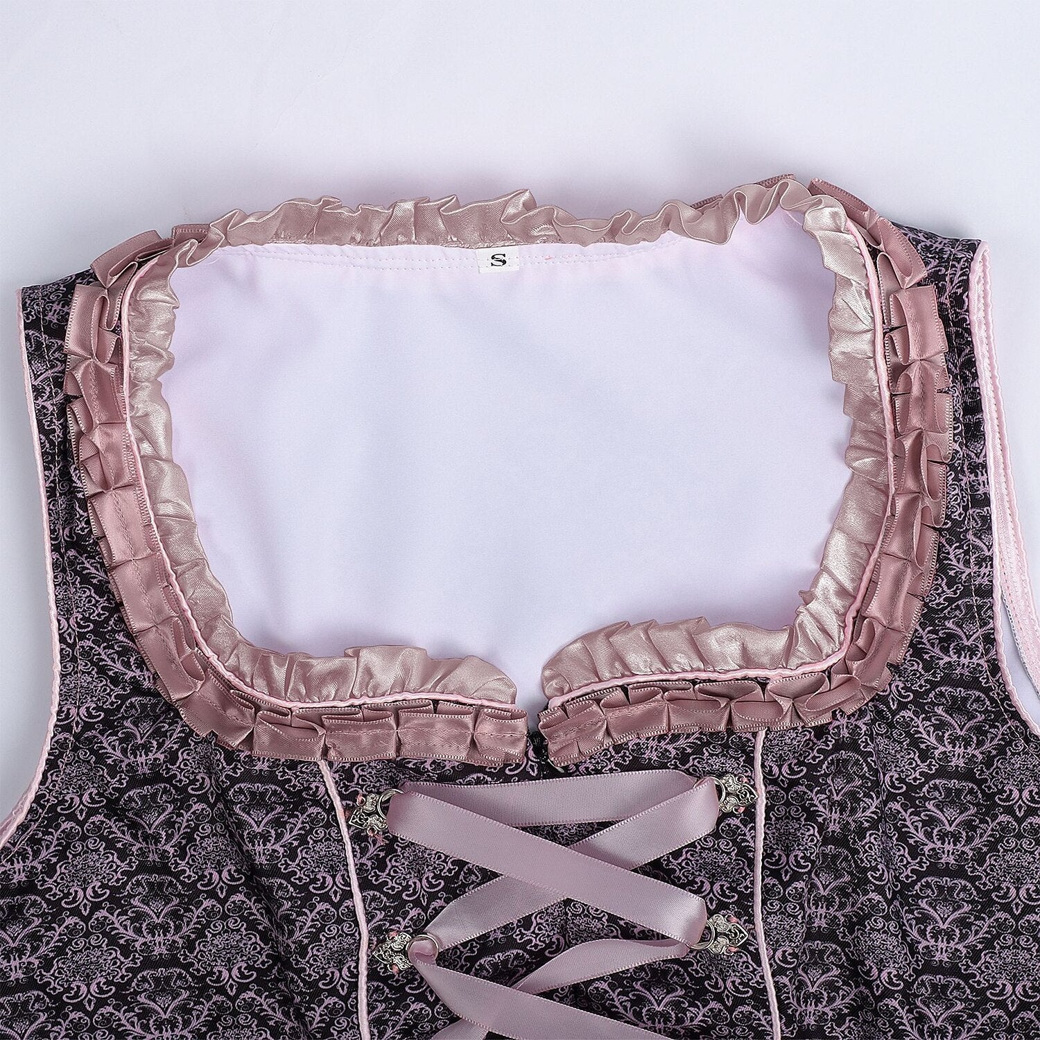 Robe dirndl traditionnelle avec broderie | Ensemble élégant pour Oktoberfest