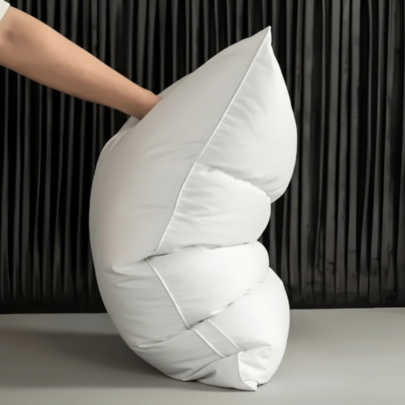 Oreiller en Duvet d'Oie | Confort Doux et Adaptable pour Dormir