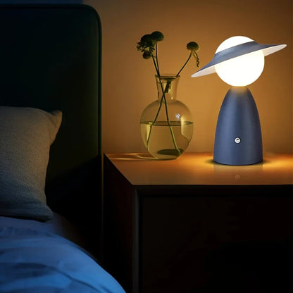 Lampe Tactile Rechargeable Sans Fil | Lumière Chaude et Dimmable pour Bureau