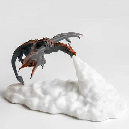 Lampe LED Flamme de Dragon | Éclairage Ambiant Mythique et Décoratif