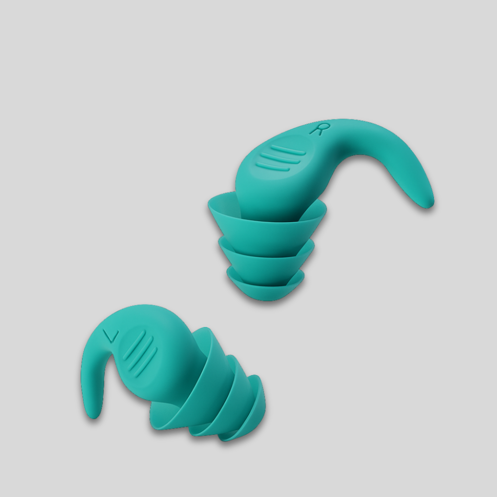 Bouchons d'oreilles en Silicone Réutilisables | Confort et Isolation Phonique pour Sommeil