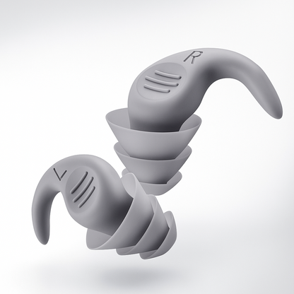 Bouchons d'oreilles en Silicone Réutilisables | Confort et Isolation Phonique pour Sommeil