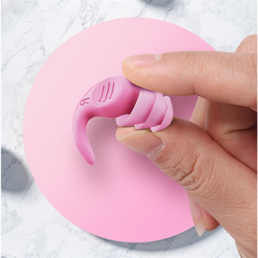 Bouchons d'oreilles en Silicone Réutilisables | Confort et Isolation Phonique pour Sommeil