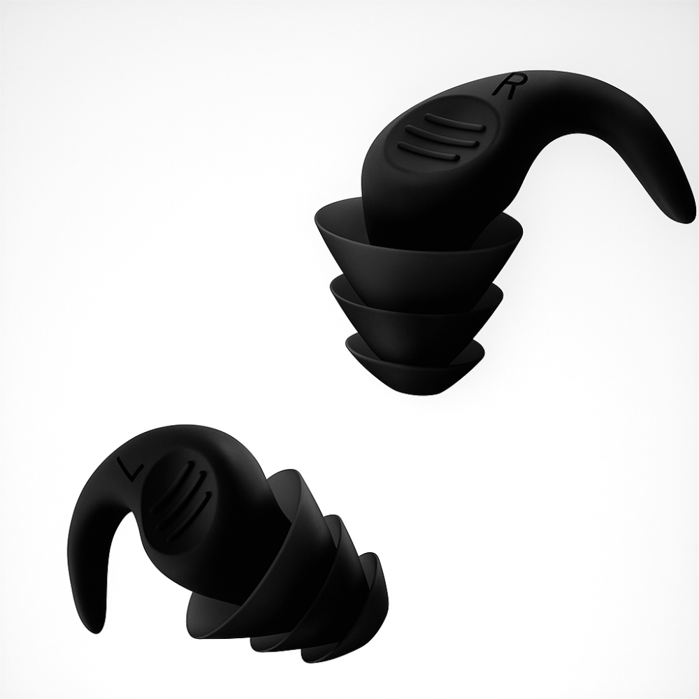 Bouchons d'oreilles en Silicone Réutilisables | Confort et Isolation Phonique pour Sommeil