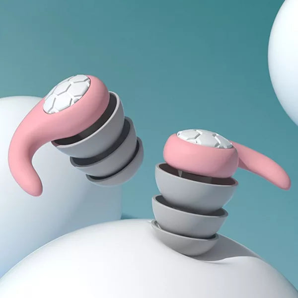 Bouchons d'oreilles en Silicone | Confort et Réduction Efficace du Bruit