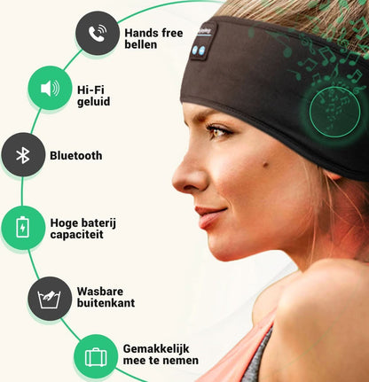 Bandeau de Sommeil Bluetooth | Musique Relaxante et Confort Optimal