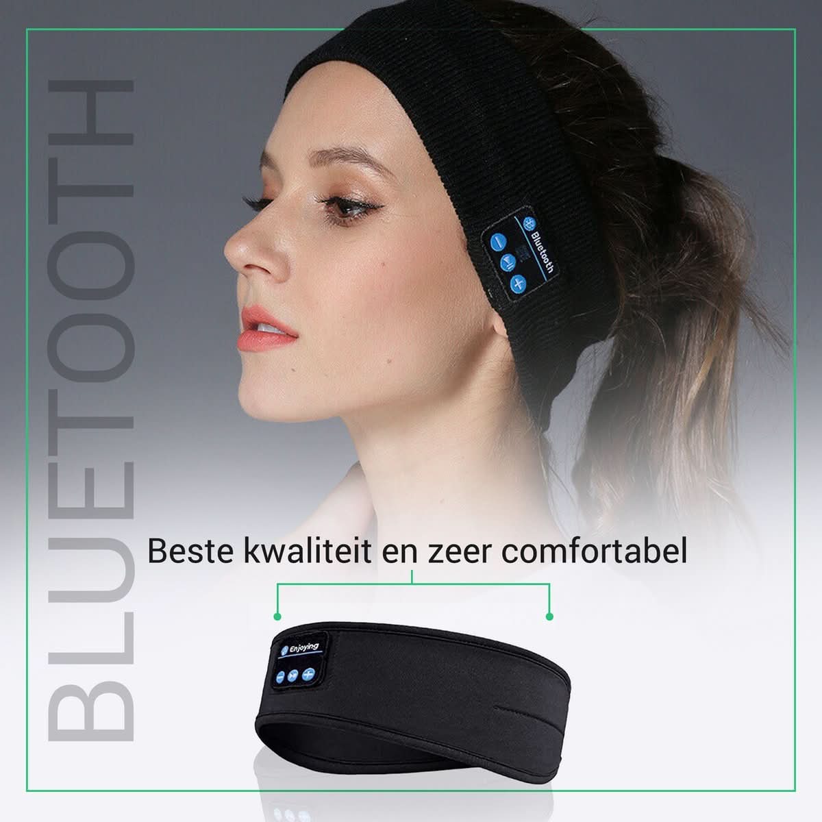 Bandeau de Sommeil Bluetooth | Musique Relaxante et Confort Optimal