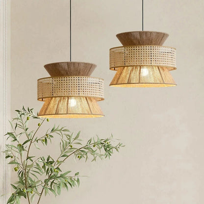 Lampe Suspendue Wabi Sabi | Design Artisanale et Atmosphère Chaleureuse