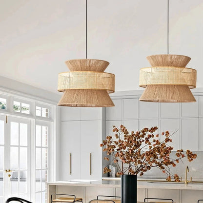 Lampe Suspendue Wabi Sabi | Design Artisanale et Atmosphère Chaleureuse