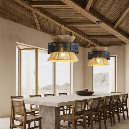 Lampe Suspendue Wabi Sabi | Design Artisanale et Atmosphère Chaleureuse