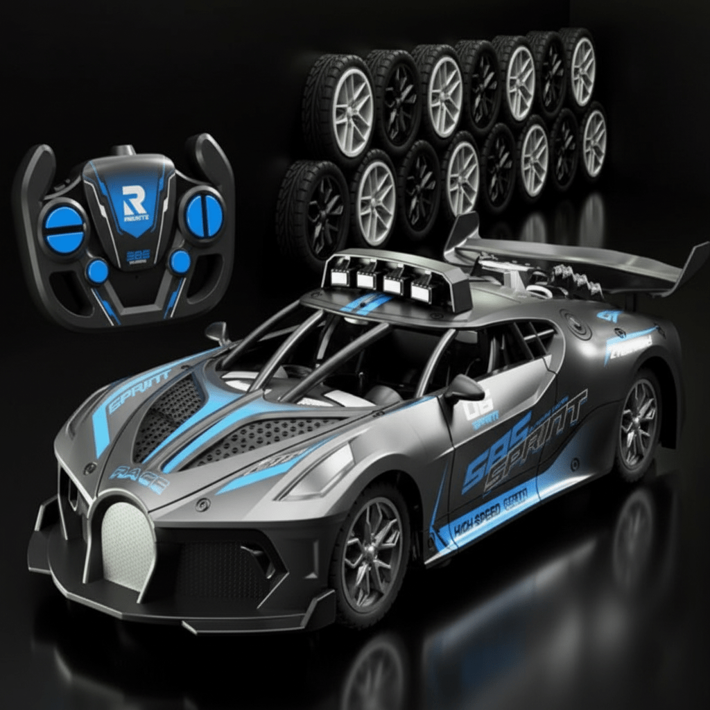 Voiture RC Drift 1:18 pour Enfants | Design Robuste et Facile à Utiliser
