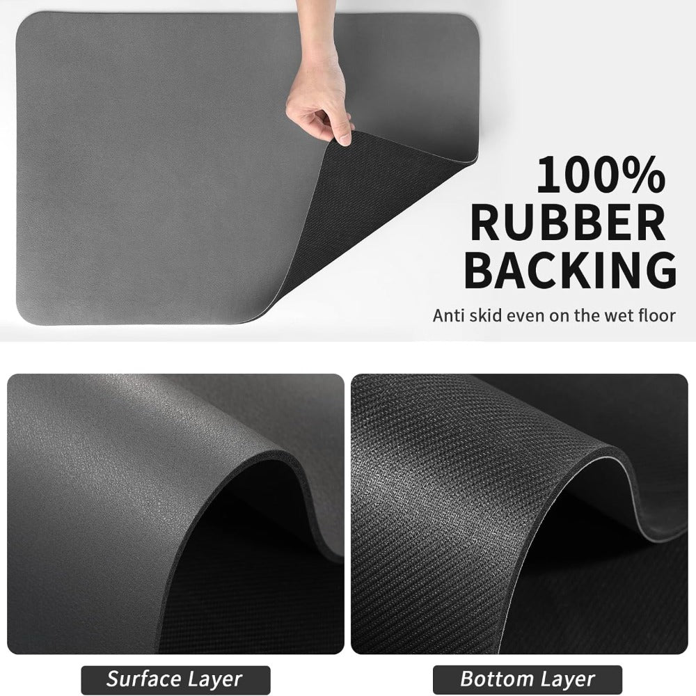 Tapis de Séchage Rapide pour Cuisine | Ultra-absorbant et Gain de Place
