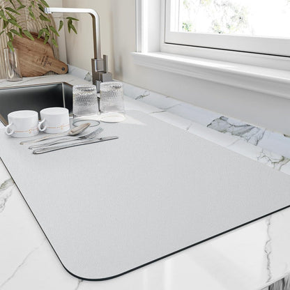 Tapis de Séchage Rapide pour Cuisine | Ultra-absorbant et Gain de Place