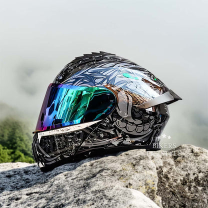 Casque Modulaire à Double Visière | Léger et Homologué DOT ECE