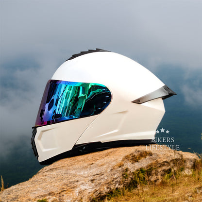 Casque Modulaire à Double Visière | Léger et Homologué DOT ECE