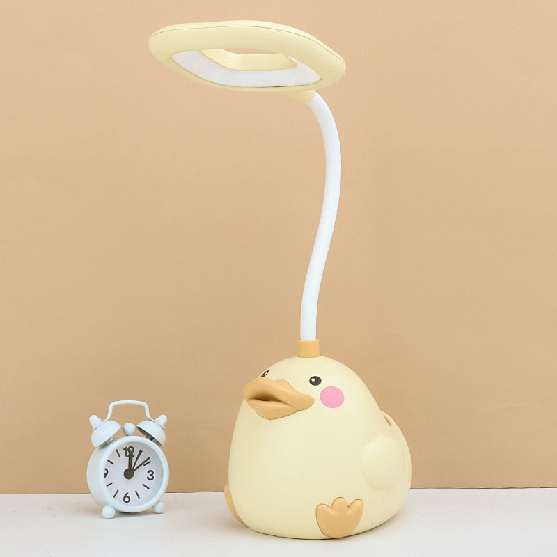 Lampe de Bureau LED pour Enfants | Design Amusant et Éclairage Doux
